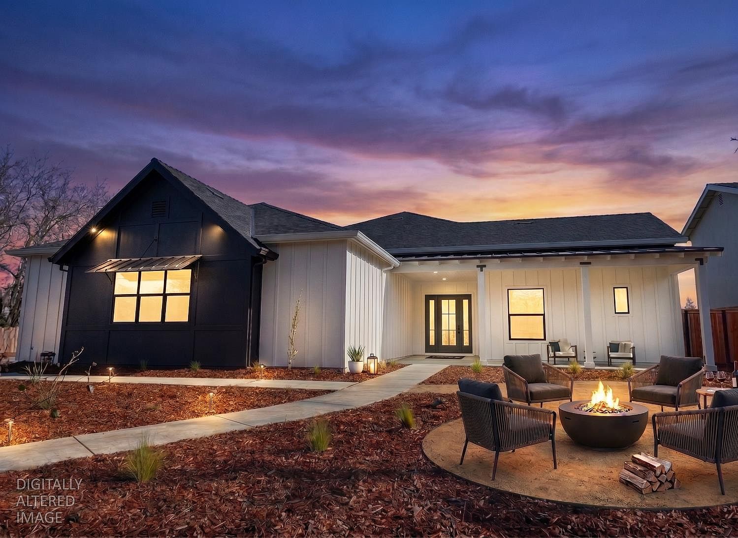 1510 Mission Ave modern farmhouse custom home in Carmichael
