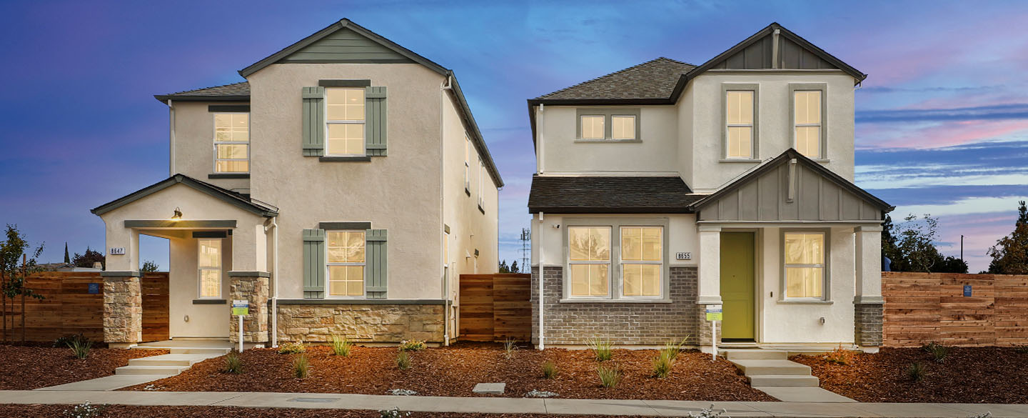 Ventris Place single-story homes exterior