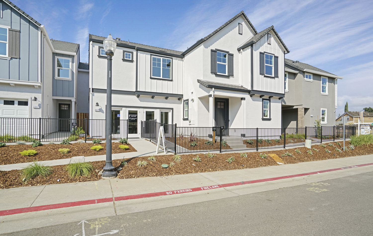 Wickford Square completed homes