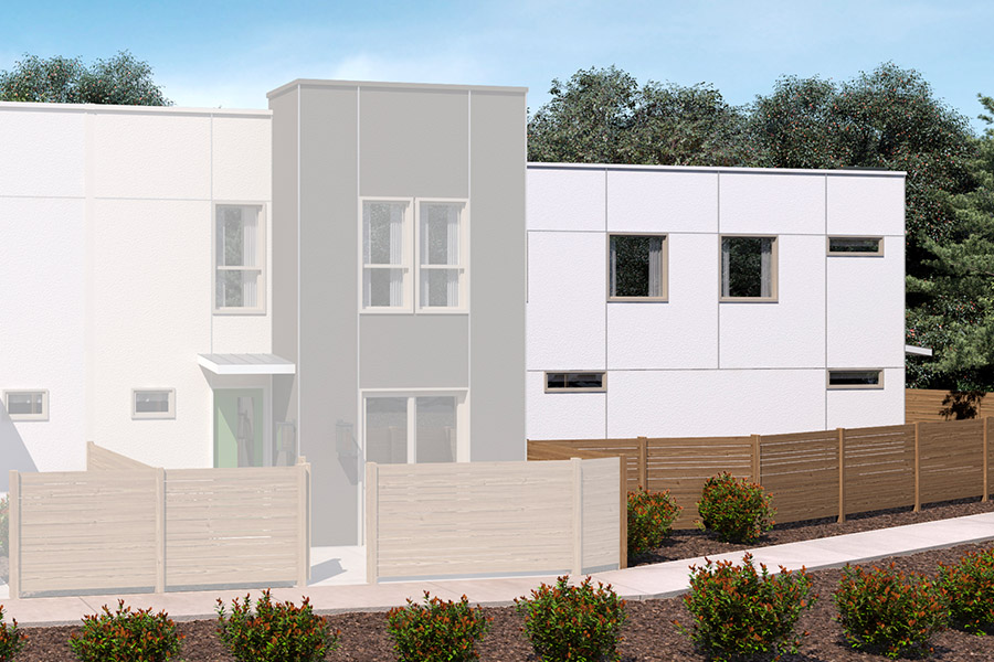 Columbia floor plan elevation
