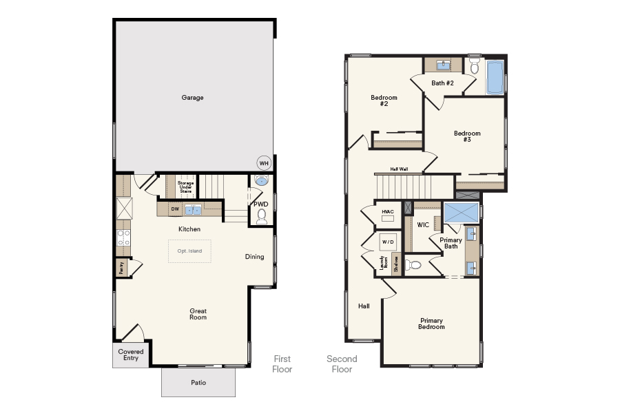 Columbia floor plan diagram
